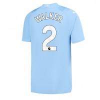 Manchester City Kyle Walker #2 Replica Home Shirt 2023-24 Short Sleeve